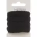 Herba Haarbinder 4см Frottee Schwarz 4 штуки