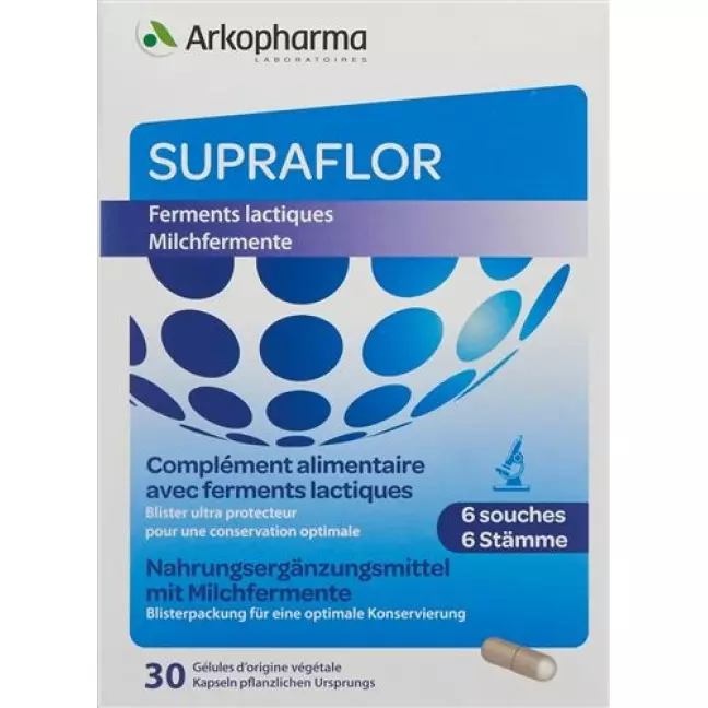 Arkopharma Supraflor в капсулах 30 штук Arkopharma Supraflor в капсулах 30 штук