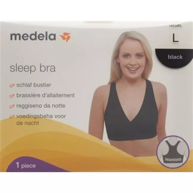 Medela Schlaf Bustier L Schwarz Medela Schlaf Bustier L Schwarz