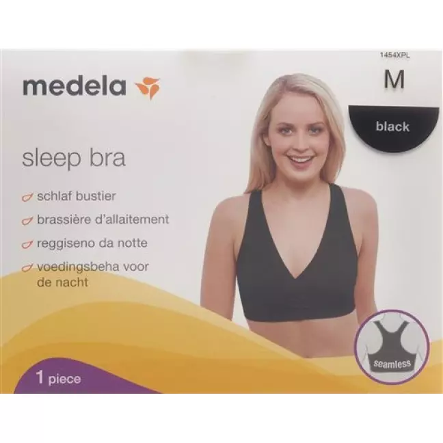 Medela Schlaf Bustier M Schwarz Medela Schlaf Bustier M Schwarz