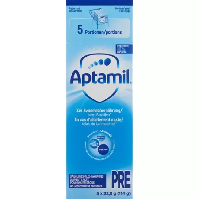 MILUPA APTAMIL PRE PORTIONEN 5 MILUPA APTAMIL PRE PORTIONEN 5