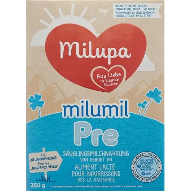MILUPA MILUMIL PRE 350 G MILUPA MILUMIL PRE 350 G