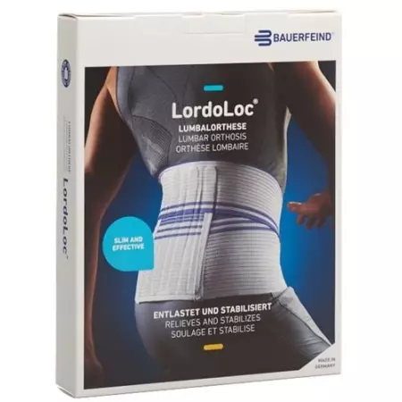 Стабильный ортез LordoLoc, размер 6, титан Стабильный ортез LordoLoc, размер 6, титан