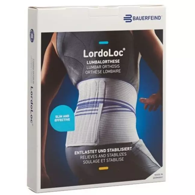 Стабильный ортез LordoLoc, размер 6, титан Стабильный ортез LordoLoc, размер 6, титан