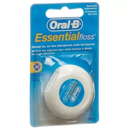 Oral B Essentialfloss 50m Ungewachst Oral B Essentialfloss 50m Ungewachst