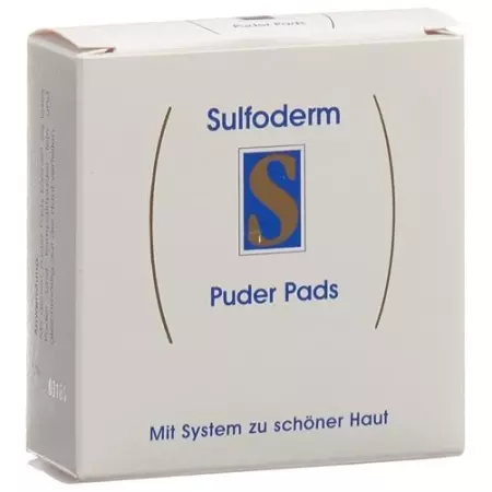 Sulfoderm S Puder Pads 3 штуки Sulfoderm S Puder Pads 3 штуки