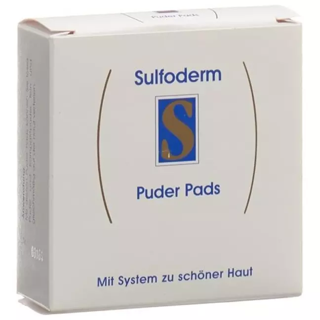 Sulfoderm S Puder Pads 3 штуки Sulfoderm S Puder Pads 3 штуки