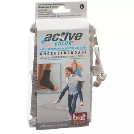 Bort Aktive Color Knochelbandage размер S -21см Schwarz Bort Aktive Color Knochelbandage размер S -21см Schwarz