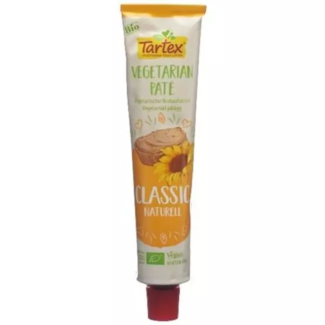 Tartex Aufstrich Nature Bio Tube 200г Tartex Aufstrich Nature Bio Tube 200г