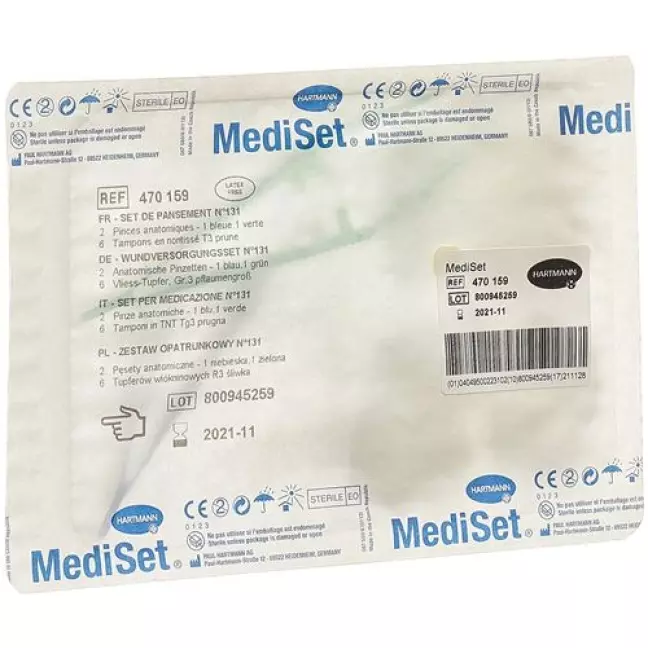 Mediset Verbandwechsel Set Nr 131 1 пакетиков