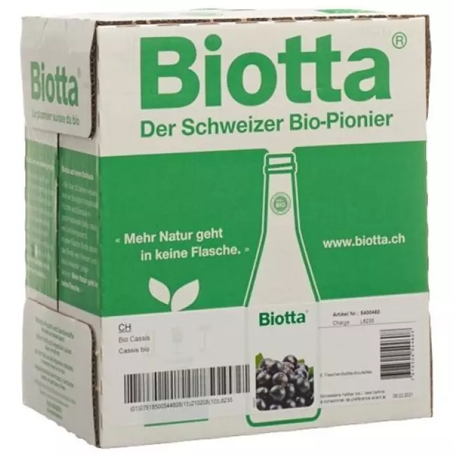 BIOTTA BIO CASSIS SAFT BIOTTA BIO CASSIS SAFT