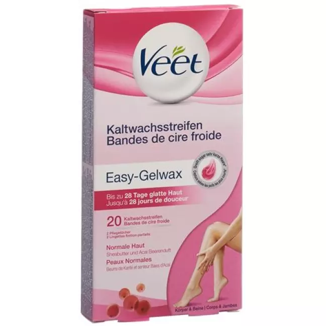 Veet Kaltwachsstreifen Beine/Korper Neu 10x 2 штуки Veet Kaltwachsstreifen Beine/Korper Neu 10x 2 штуки