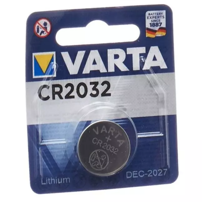 VARTA BATT CR2032 LITHIUM 3V VARTA BATT CR2032 LITHIUM 3V