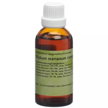 Spagyros Silybum Marianum Comp настойка 50мл Spagyros Silybum Marianum Comp настойка 50мл