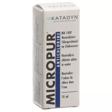 Micropur Antichlor Ma 100f Liquid Flasche 10мл Micropur Antichlor Ma 100f Liquid Flasche 10мл