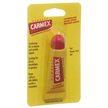 Carmex бальзам для губ в тюбике 10г Carmex бальзам для губ в тюбике 10г