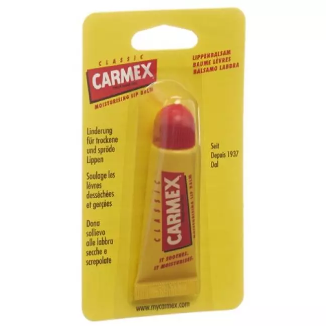 Carmex бальзам для губ в тюбике 10г Carmex бальзам для губ в тюбике 10г