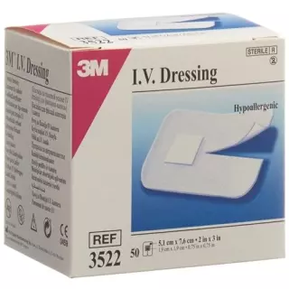 3M Medipore Iv Kanulenfixation 5.1x7.6см St 50 штук