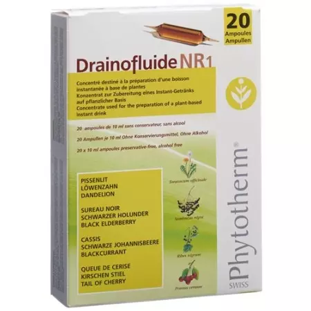 Drainofluide Nr 1 20 Trinkampullen 10мл Drainofluide Nr 1 20 Trinkampullen 10мл