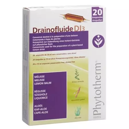 Drainofluide Di 3 20 Trinkampullen 10мл Drainofluide Di 3 20 Trinkampullen 10мл