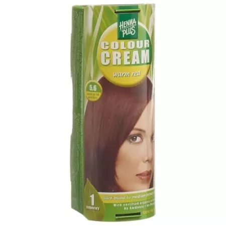 Henna Plus Colour крем 5.6 Warm Rot 60г Henna Plus Colour крем 5.6 Warm Rot 60г