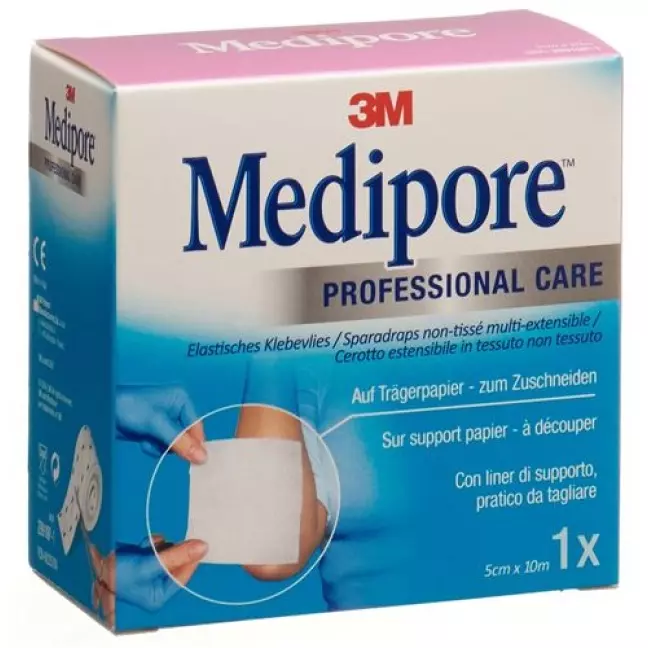 3M Medipore Klebevlies 5смx10m Liner рулон 3M Medipore Klebevlies 5смx10m Liner рулон