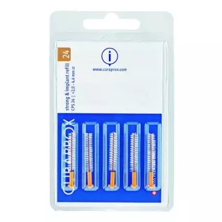 Curaprox CPS 24 Implantatbursten Orange 5 штук
