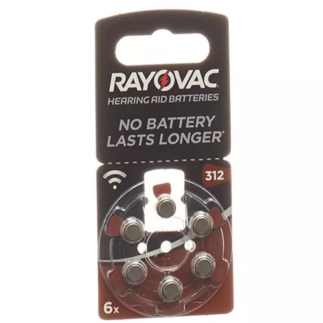RAYOVAC BATT HOERGE 1.4V V312 RAYOVAC BATT HOERGE 1.4V V312