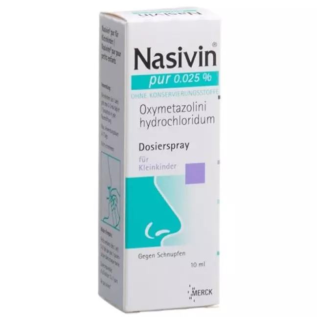 Nasivin Pur 0.025% 10 ml Dosierspray Nasivin Pur 0.025% 10 ml Dosierspray
