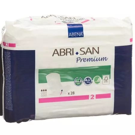 Abri San Premium Nr.2 10x26см 28 штук Abri San Premium Nr.2 10x26см 28 штук