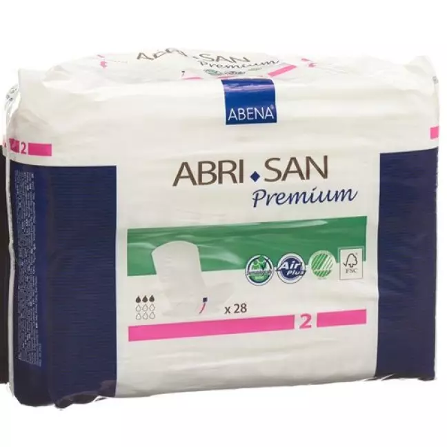 Abri San Premium Nr.2 10x26см 28 штук Abri San Premium Nr.2 10x26см 28 штук