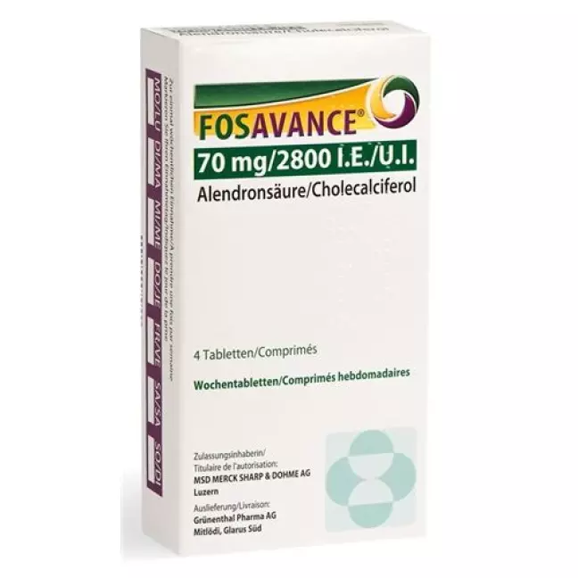 Fosavance 70/2800 4 Wochentablets Fosavance 70/2800 4 Wochentablets