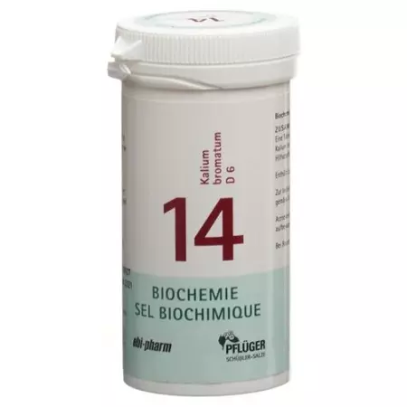Pflueger Schussler Nr. 14 Kal Brom в таблетках, D 6 100г Pflueger Schussler Nr. 14 Kal Brom в таблетках, D 6 100г