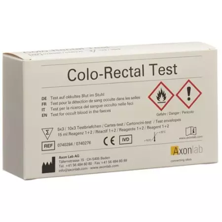 COLO RECTAL TEST 5 X 3 STK COLO RECTAL TEST 5 X 3 STK