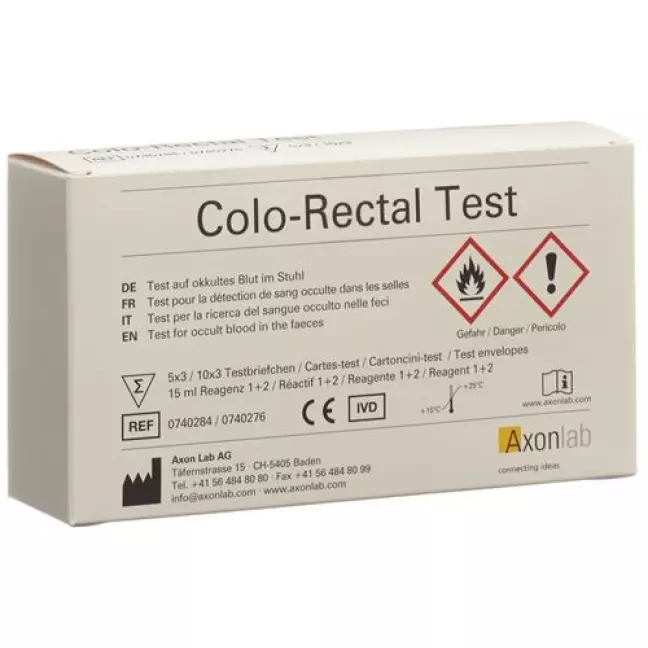 COLO RECTAL TEST 5 X 3 STK COLO RECTAL TEST 5 X 3 STK