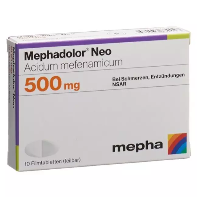 Мефадолор Нео 500 мг 30 таблеток покрытых оболочкой 