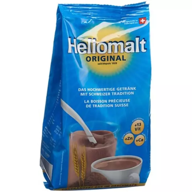 Heliomalt Pulver Original в пакетиках 400г Heliomalt Pulver Original в пакетиках 400г