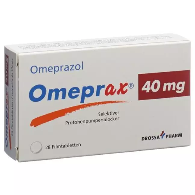 Omeprax 40 mg 28 filmtablets Omeprax 40 mg 28 filmtablets