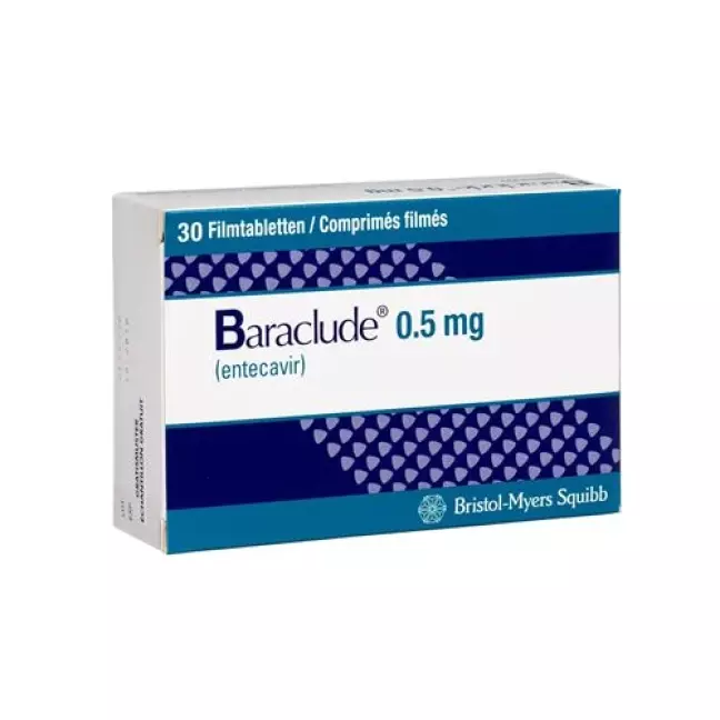 Baraclude 0.5 mg 30 filmtablets Baraclude 0.5 mg 30 filmtablets