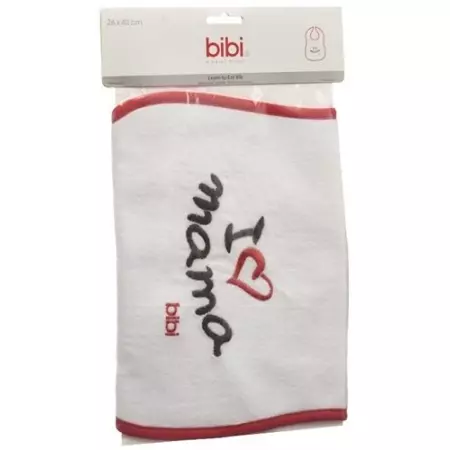 Bibi Latzchen Mama Rot Klettverschluss Bibi Latzchen Mama Rot Klettverschluss