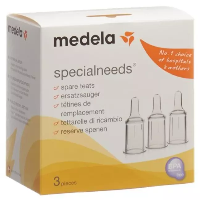 Medela Ersatzsauger specialneeds 3 штуки Medela Ersatzsauger specialneeds 3 штуки