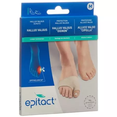 Epitact Schutz bei Hallux Valgus Grosse M 24-27см Epitact Schutz bei Hallux Valgus Grosse M 24-27см