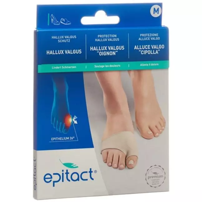 Epitact Schutz bei Hallux Valgus Grosse M 24-27см Epitact Schutz bei Hallux Valgus Grosse M 24-27см