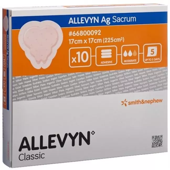 ALLEVYN AG SAC WUNDK 17X17CM ALLEVYN AG SAC WUNDK 17X17CM