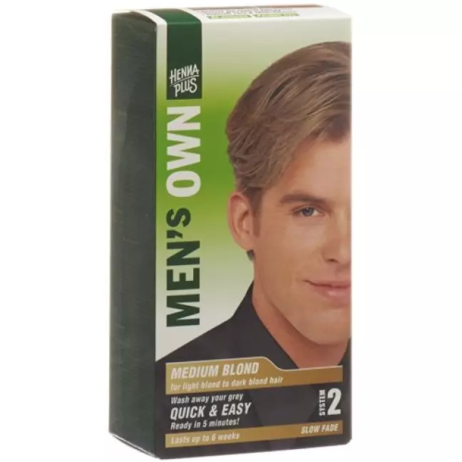 Henna Plus Mens Own Syst2 Mittel-Blond Henna Plus Mens Own Syst2 Mittel-Blond