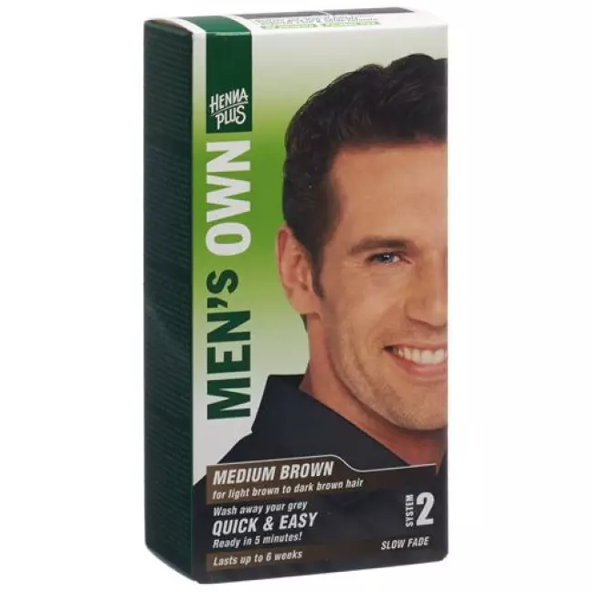 Henna Plus Mens Own Syst2 Mittel-Braun Henna Plus Mens Own Syst2 Mittel-Braun