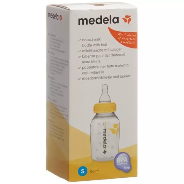 Medela Milchflasche mit Sauger 150мл S Medela Milchflasche mit Sauger 150мл S