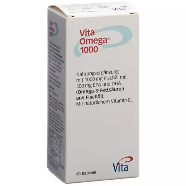 Vita Omega 1000 mg 60 Kaps Vita Omega 1000 mg 60 Kaps