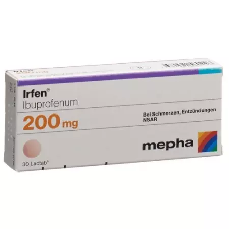 Irfen 200 mg 30 Lactabs Irfen 200 mg 30 Lactabs