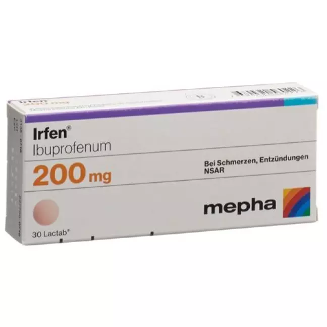 Irfen 200 mg 30 Lactabs Irfen 200 mg 30 Lactabs